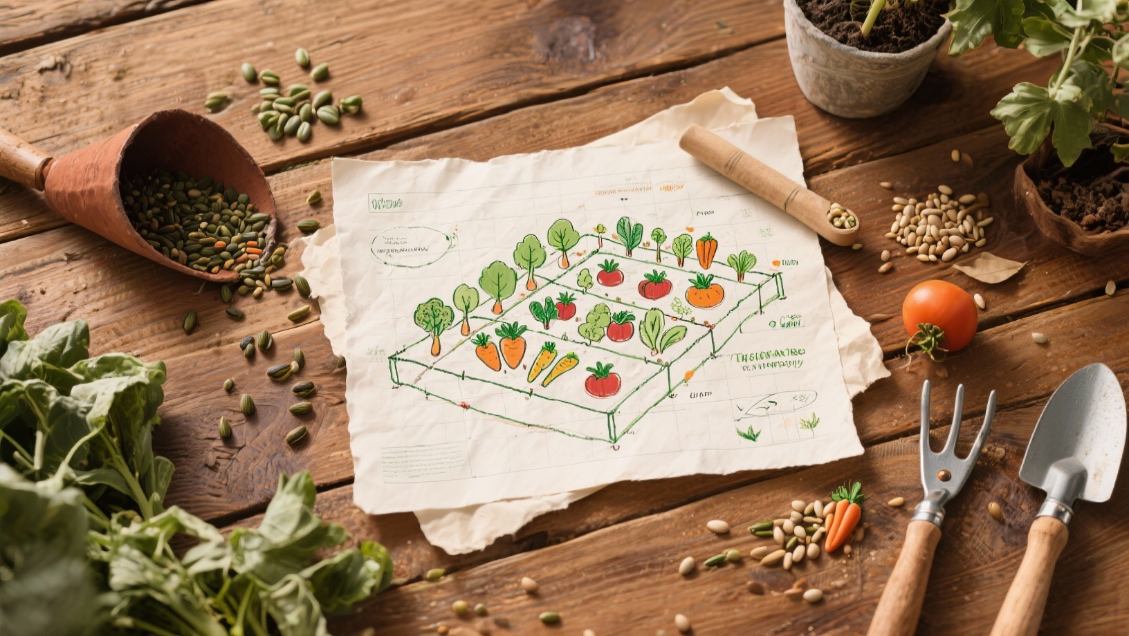 Planifier son potager biointensif